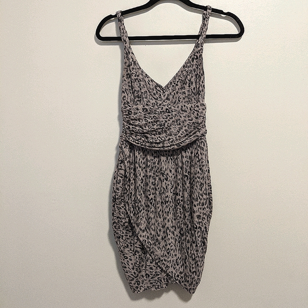 Guess leopard print cocktail dress